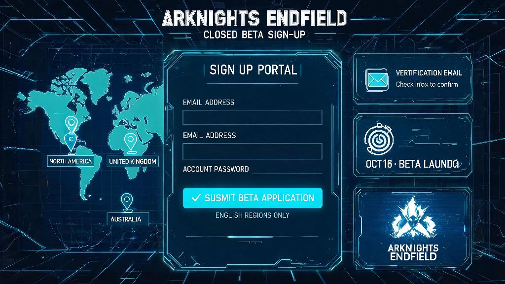 Easy Step-by-Step Arknights Endfield English Sign Up Guide for Global Players